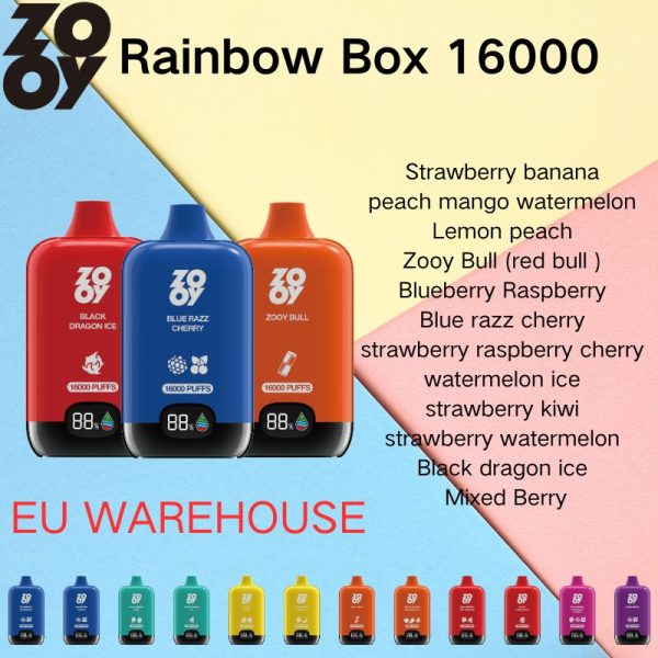EU WAREHOUSE ZOOY RAINBOW BOX 16000