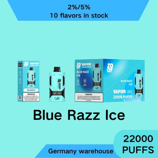 EU warehouse ZOOY VAPOR 22000 disposable double mesh coil built-in Smart Display Screen large mouth electronic cigarette - Image 5