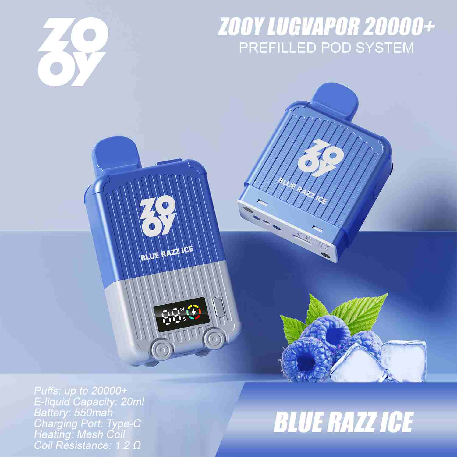 Blue Razz Ice