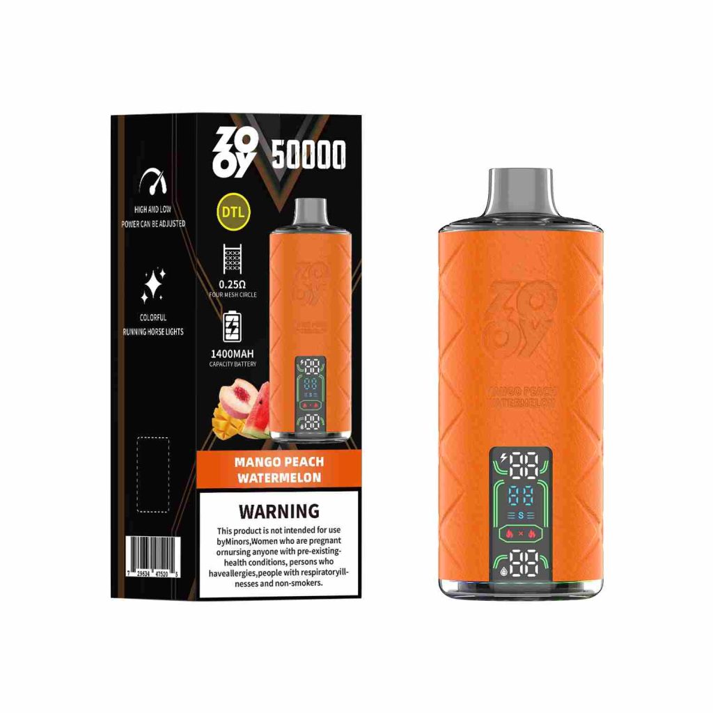 ZOOY SHISHA 50000 mango peach