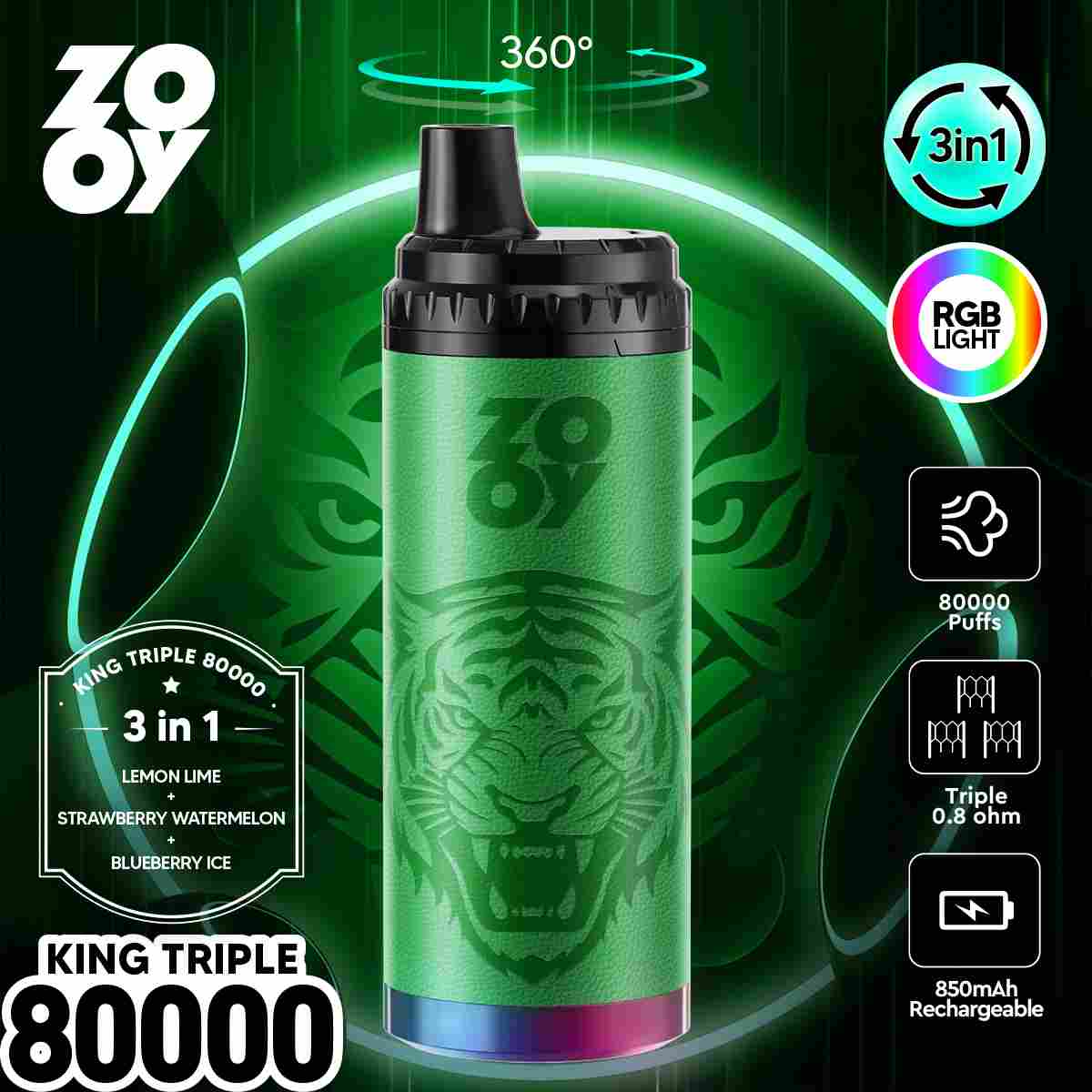 ZOOY KING 80000 2