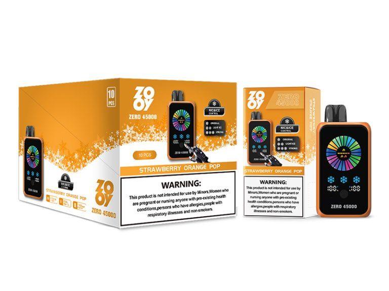 ZOOY ZERO 45000 strawberry orange pop