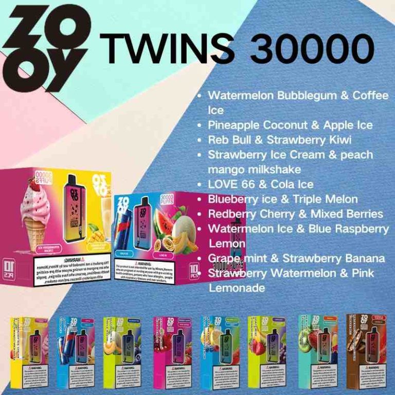 30000 Puffs ZOOY twins