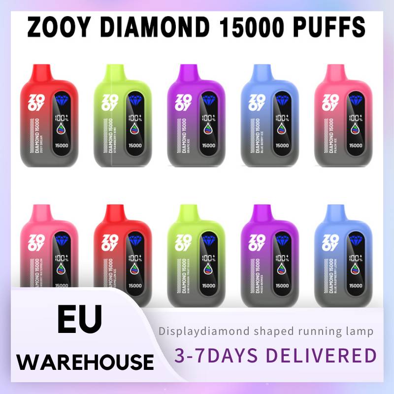 ZOOY DIAMOND 15000 Puffs Review How Many Cigarettes Does It Replace