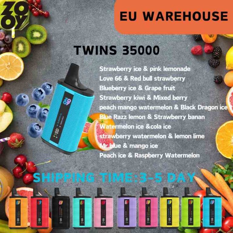Smart Screen meets Dual Flavors Secrets Behind ZOOY TWINS 35,000 Being the Best Disposable Vape