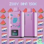 ZOOY 6in1 pink disposable vape